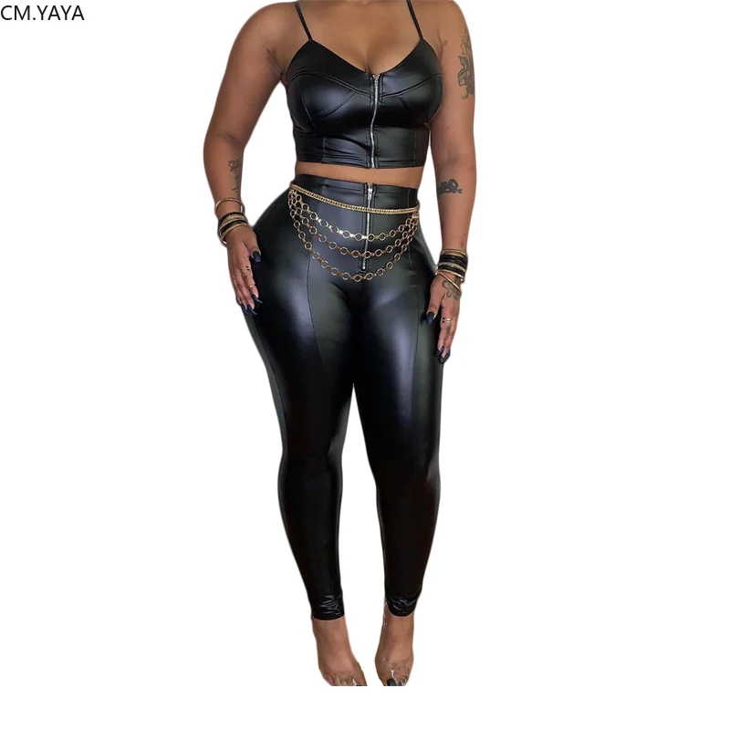 Новинка 2020 зимние женские брюки из искусственной кожи леггинсы с высокой талией