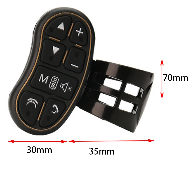 Wireless car steering wheel key remote control wireless multi-function navigation button | Автомобили и мотоциклы