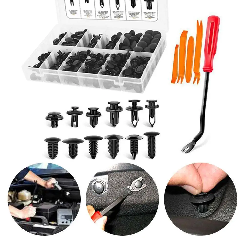 

For Car Plastic Screw Fasteners For Toyota Honda Car Car Plastic Door Buckle Automotive Buckle Kit Supplies Bumper Plastic Y9H5