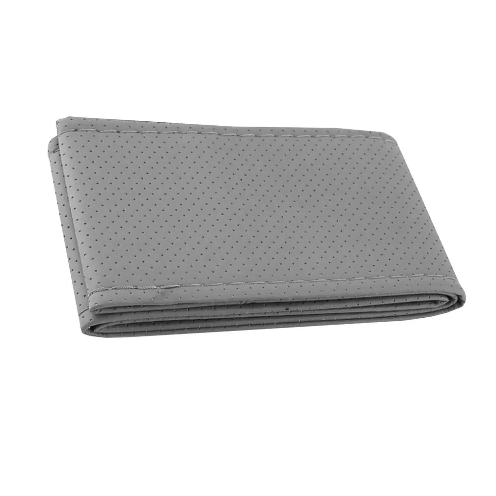 

Car Steering Wheel Cover Pu Direction Handlebar Cover Non-Slip Handlebar Set