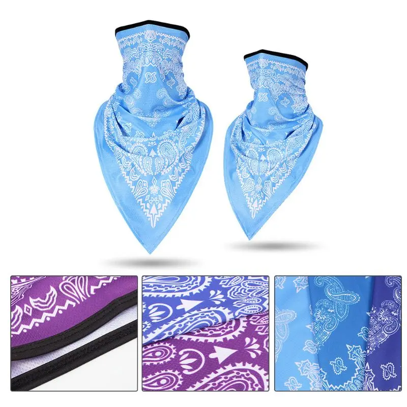 Унисекс велосипедная Спортивная бандана треугольный шарф маска для лица