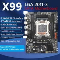 high quality for intel desktop computer v2 d4 pci express x16 motherboard h81 chip mainboard supports nvme m 2 sata3 0 hot sale