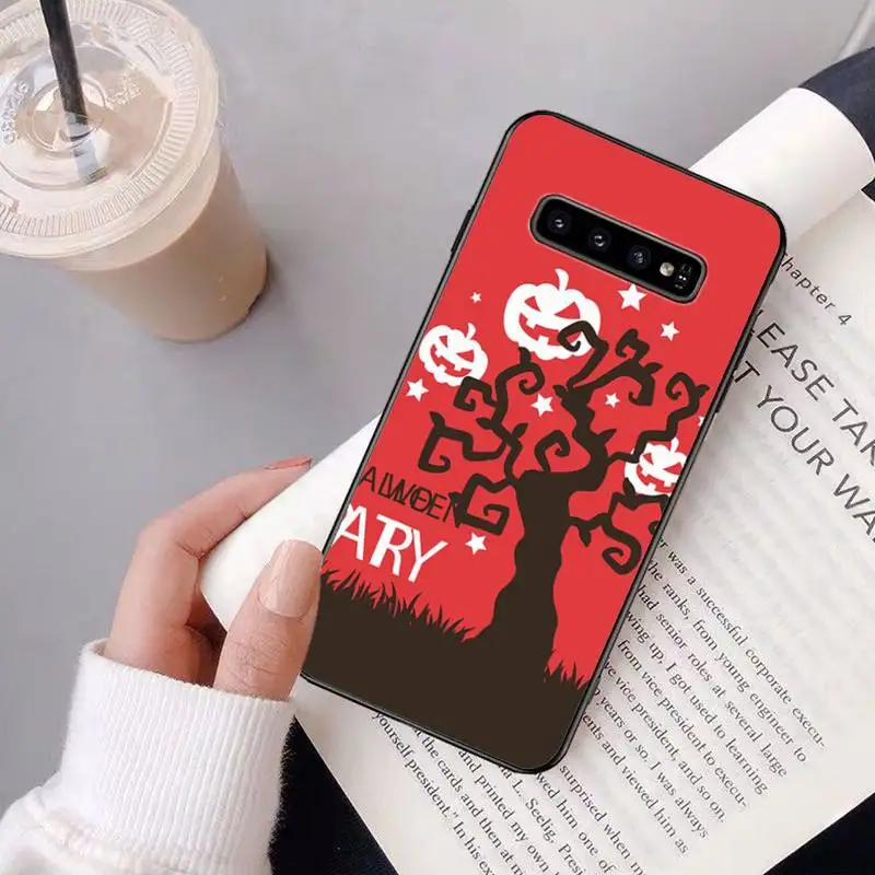 

Happy Halloween Phone Case luxury brand case coque fundas for samsung galaxy S8 S9 S10e S20 PLUS J6 J600 cases cover