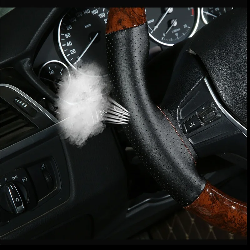 Чехол для руля ручной работы со стразами модный спортивный чехол из микрофибры и