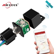 Автомобильное реле GPS-Трекер MV720 Автомобильная сигнализация GSM GPS-локатор дистанционное управление Противоугонный мониторинг отключение питания от масла и топлива