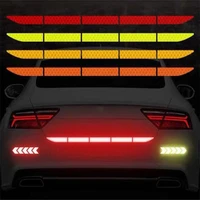 new 5pcs car trunk reflective warning safety sticker for audi a4 a5 a6 a7 a8 q2 q3 q5 q7 s4 s5 s6 s7 s8 tt tts rs3 rs4 rs5 rs6