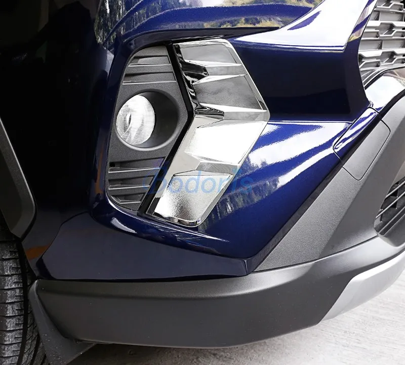 Передняя противотуманная фара для Toyota RAV4 XA50 2019 2020 обшивка фар хромированная