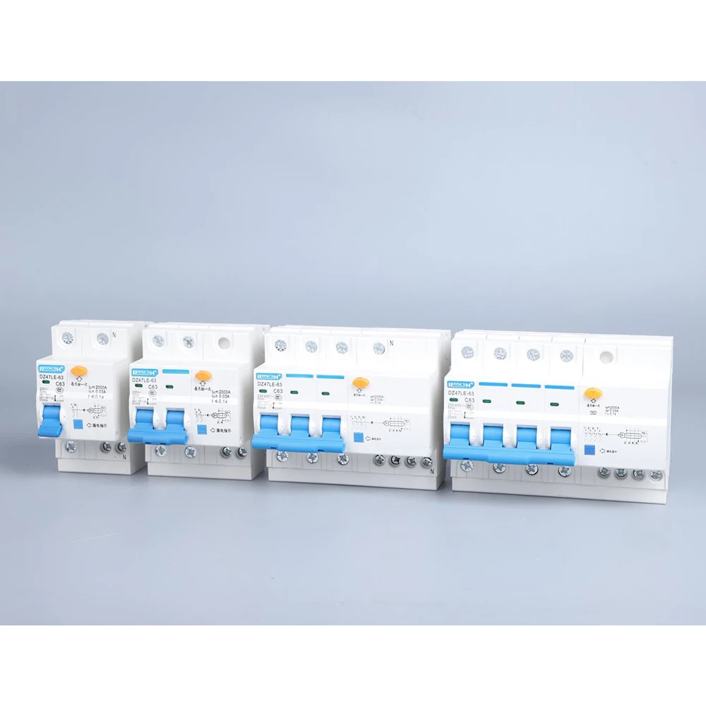 

Residual Current Operated Circuit Breaker Leakage Protective Circuit Breaker DZ47LE RCBO RCCB MCB RCD 16A 20A 25A 32A 40A 50A
