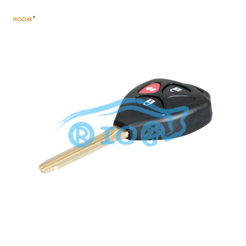 RIOOAK 10 шт./лот XKTO04EN проводной дистанционный Автомобильный ключ для Toyota VVDI2 VVDI мини