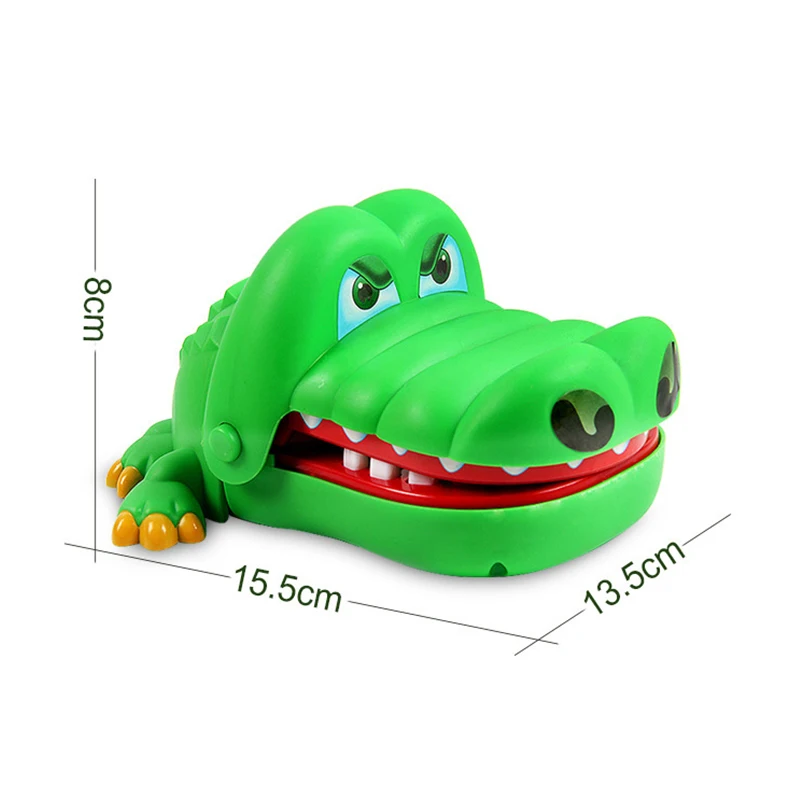 

Home Board game toys Crocodile Mouth Dentist Bite Finger Toy Large Crocodile Pulling Teeth Bar Games Toys Kids For Children