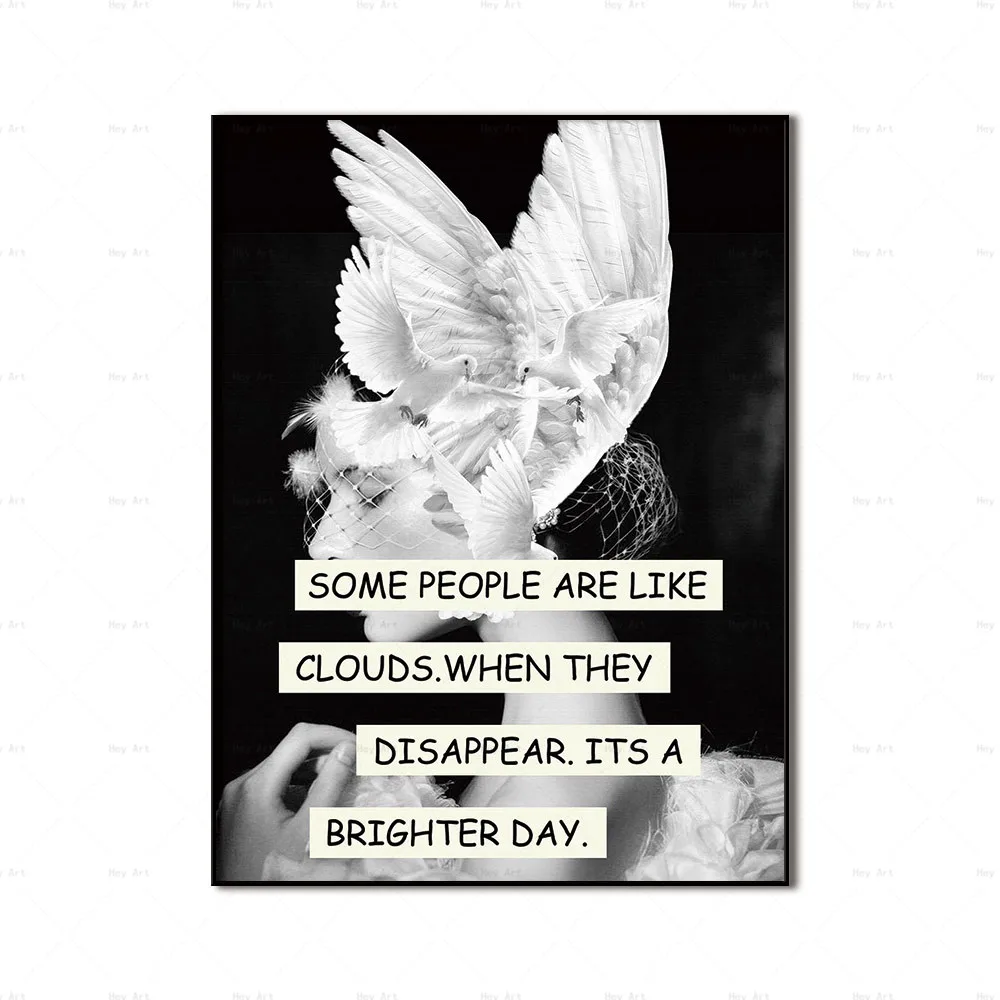 Английские мотивационные цитаты о жизни плакат печать картина украшение холст