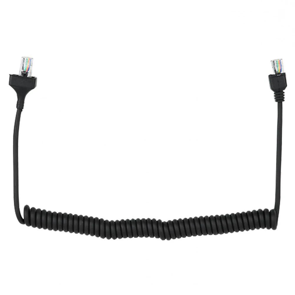 8-контактный провод линия аксессуаров микрофонный кабель черный Динамик Замена