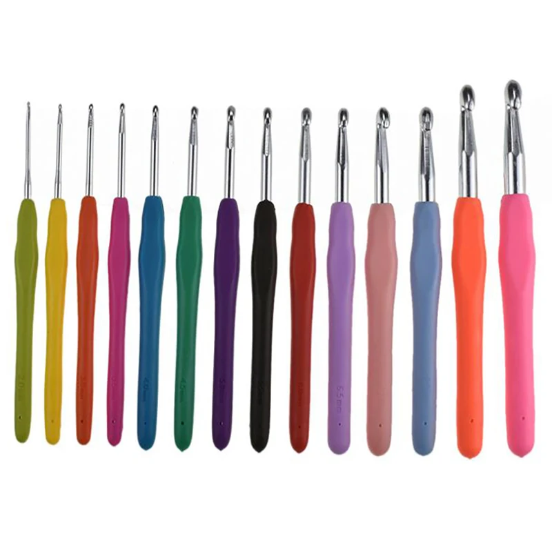 Набор крючков для вязания 5 видов игла рукоделия ножницы маркеры шитья