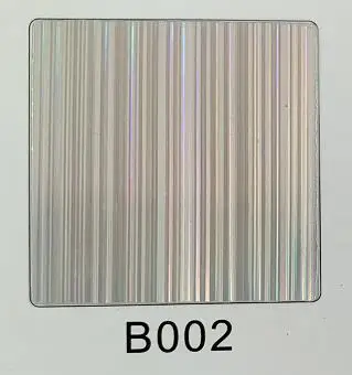 B002 1 лист, 25 см x 100 см, голограмма, теплопередача, винил, камуфляж, радуга, металлик и лазер, железная пленка, HTV футболка - Цвет: B002