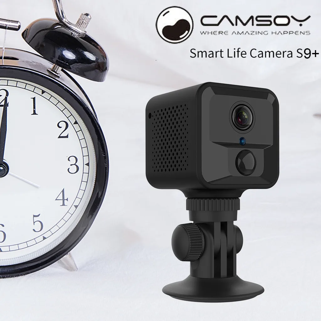 Camsoy S9 + WiFi умная камера 1080P IP P2P с ночным видением удаленная домашняя