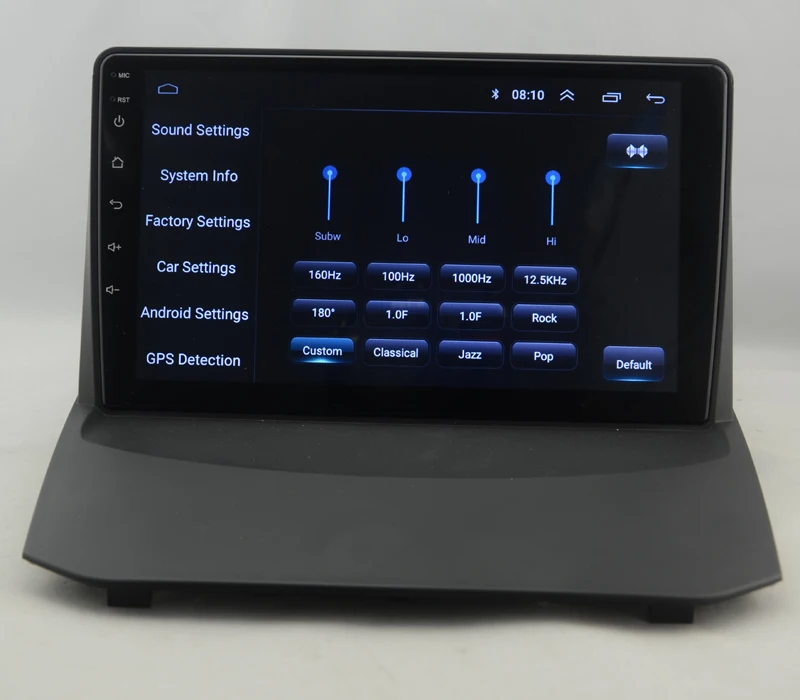 " четырехъядерный Android 8,1 Автомобильный gps Радио навигатор для Ford Fiesta 2009- с 4G/Wifi DVR