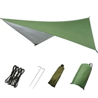 hammock rain fly tent tarp waterproof ultralight garden canopy sunshade camping cover portable beach sun shelter camping tent