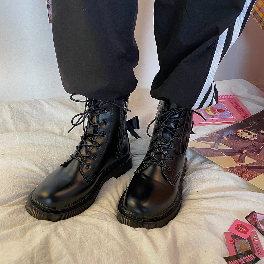 Женские кожаные ботинки в британском стиле обувь для косплея принцессы аниме