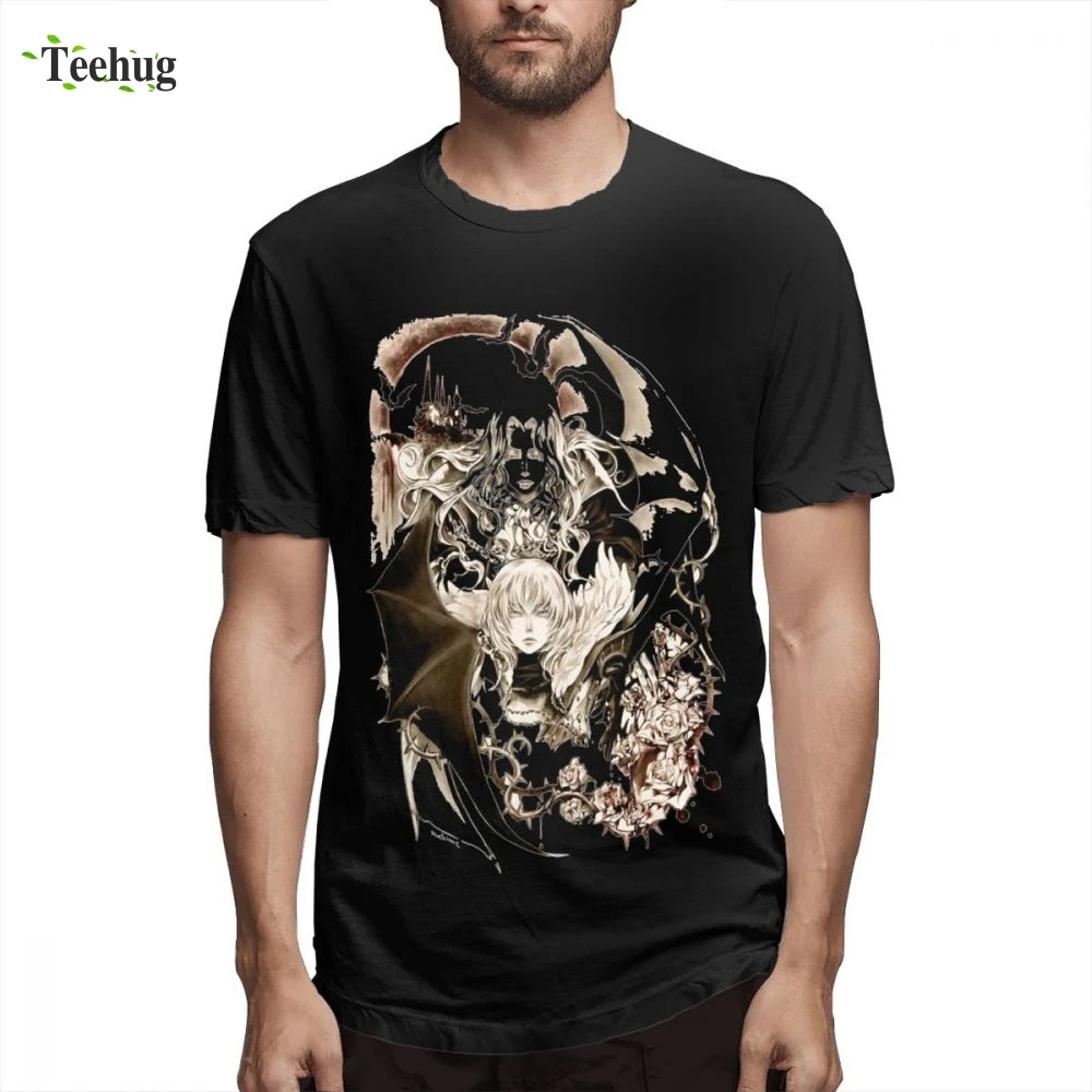 

Vintage Boy Castlevania Dawn On Sorrow Tee Shirt Leisure Custom Round Neck For Man Tee shirt