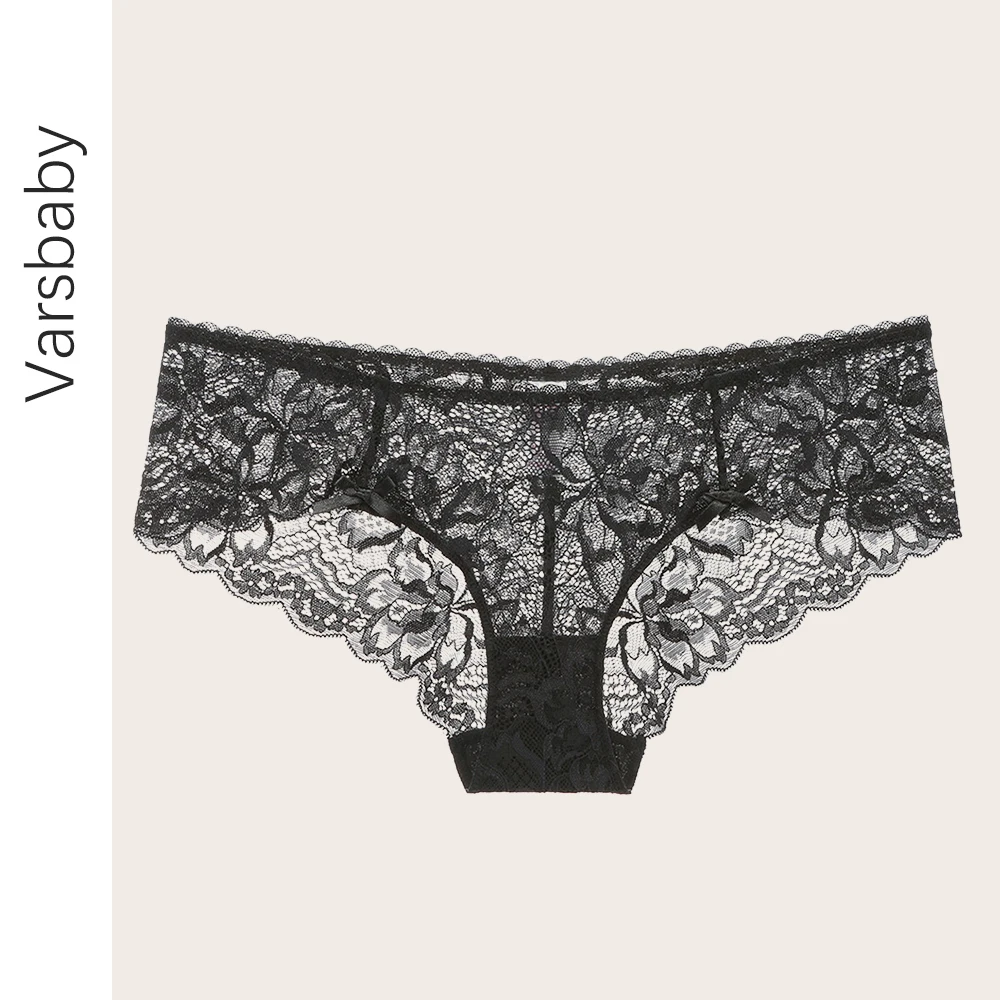 Сексуальное дышащее цветочное кружевное нижнее белье Varsbaby красивые трусики с