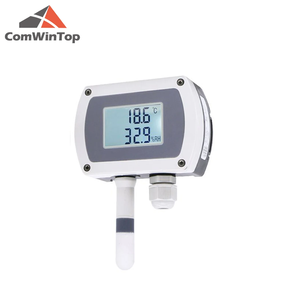 Настенный датчик температуры и влажности Modbus RS485 4-20 мА | Безопасность защита