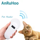 Портативный Rfid-сканер для домашних животных, 134,2 кГц, со стеклянной трубкой