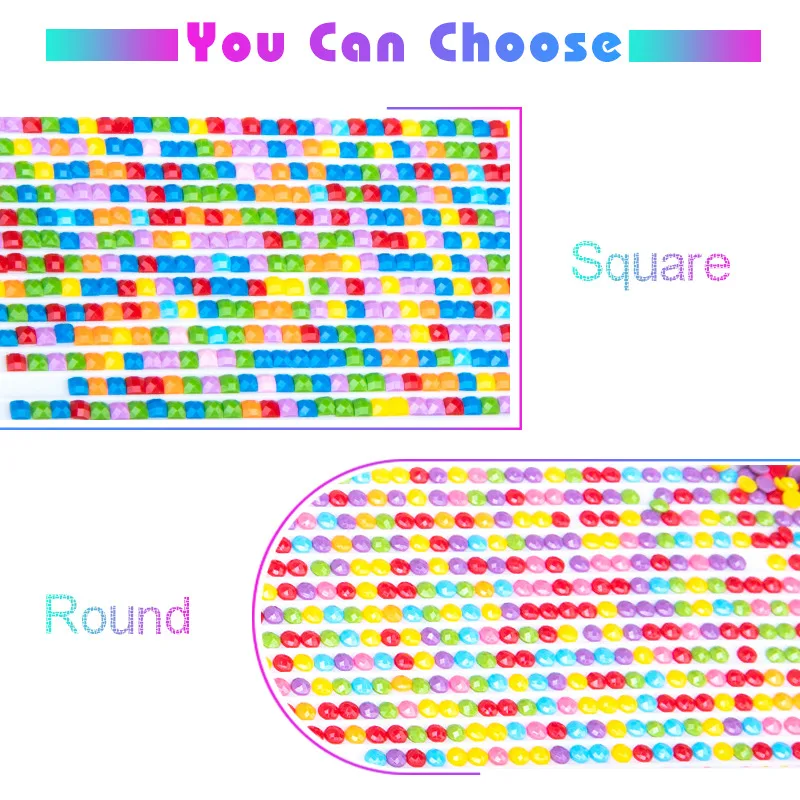 AZQSD Алмазная вышивка полный набор животные картина стразы настенная живопись