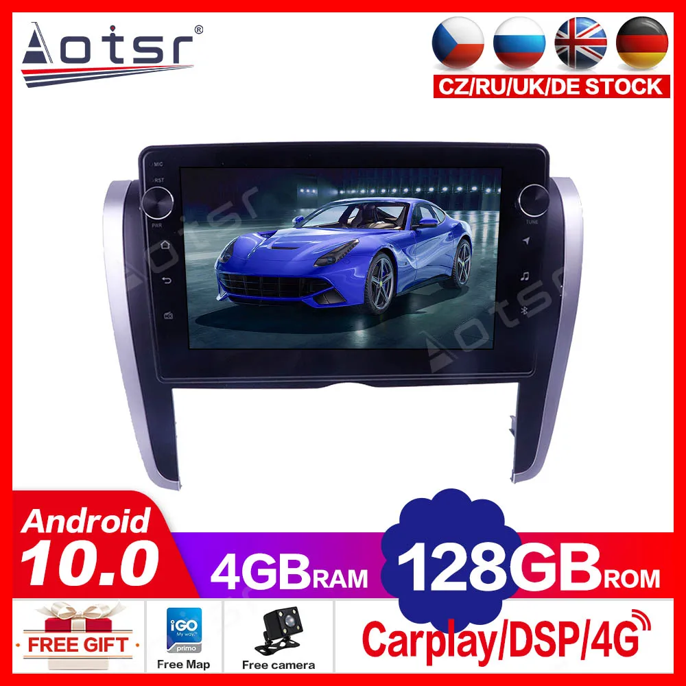 

Автомобильный мультимедийный плеер, 4 + 128 ГГц, Android 2007, с GPS-Навигатором