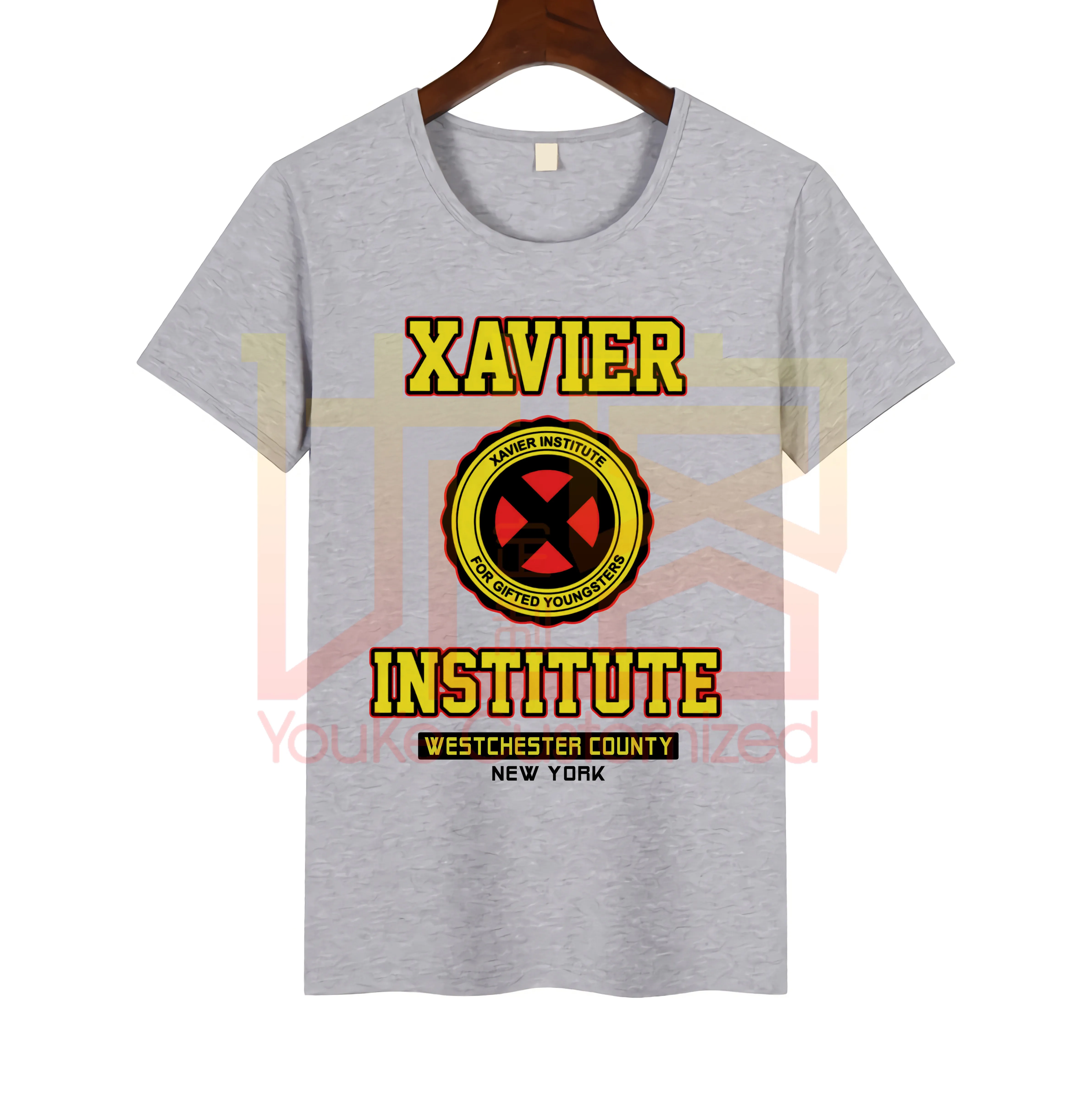 X-MEN XAVIER INSTITUTE NEW YORK Мужская футболка размеры и цвета | одежда