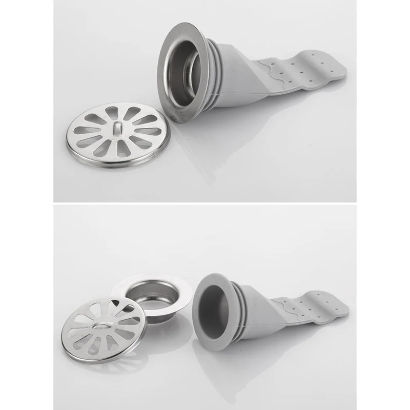 Сливной фильтр для ванной и кухни слив раковины дезодорирующий Силиконовый