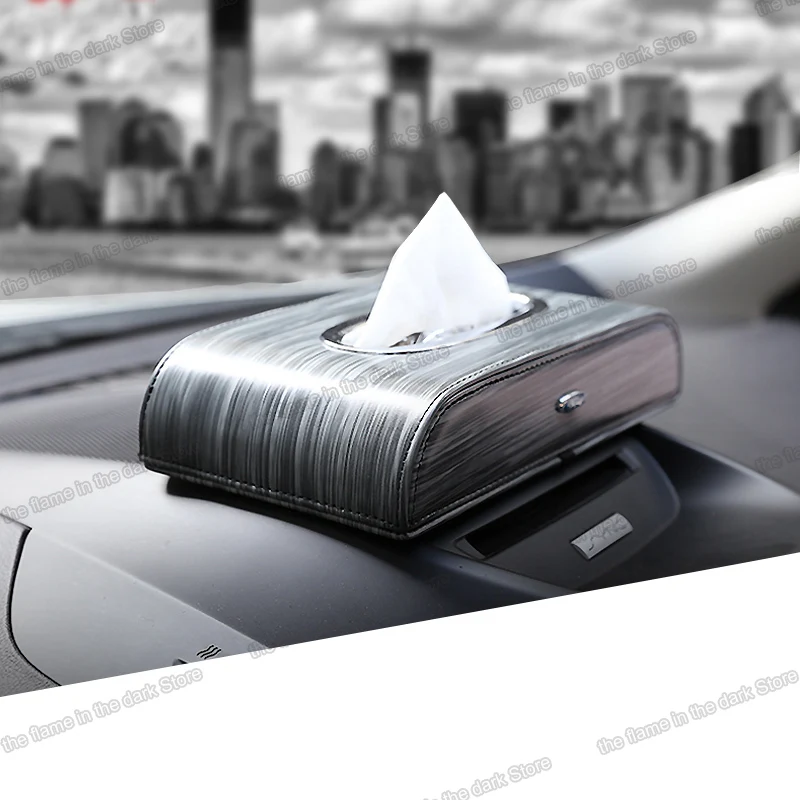 Lsrtw2017 Car Styling Interior Tissue Box for Ford Kuga Escape 2013 2014 2015 2016 2017 2018 2019 | Автомобили и мотоциклы
