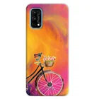 FunnyTechЧехол для телефона Realme 7 Pro l с изображением велосипеда