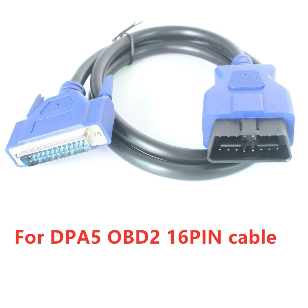 

Адаптер протокола Dearborn DPA5 5 Сверхмощный сканер грузовиков OBD2 DPA 5 OBD2 16-контактный кабель для сверхмощного диагностического инструмента