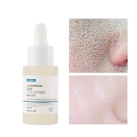 deleventh lactobionic acid pore shrink face serum hyaluronic acid antiaging moisturizing nourish bleaching cream skin care serum