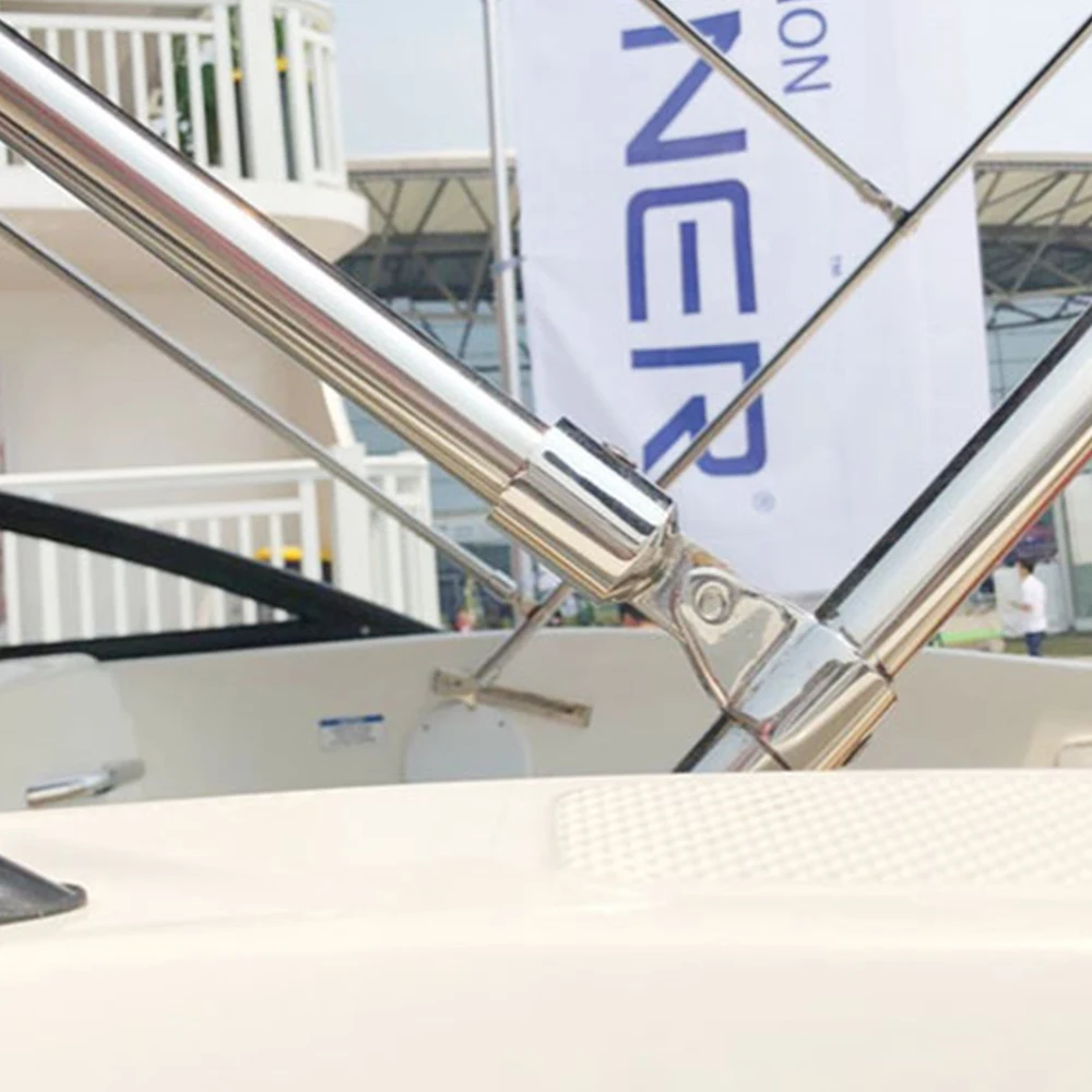 Трубчатый наконечник из нержавеющей стали 316 навесной для морской лодки яхты