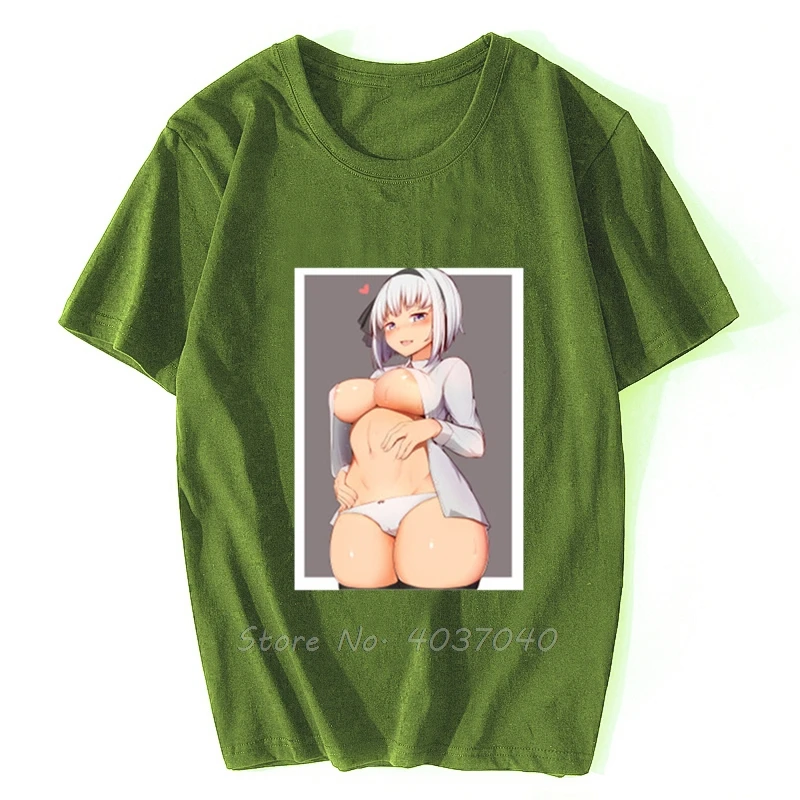 Летние модные 3d-футболки для мужчин Himiko Waifu забавная футболка Lewd с аниме девушкой