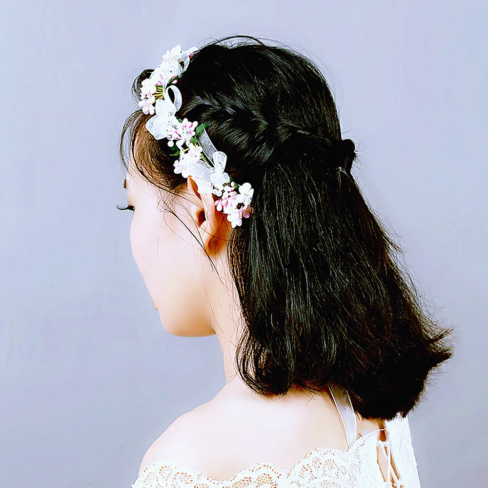 Цветной венок с кристаллами