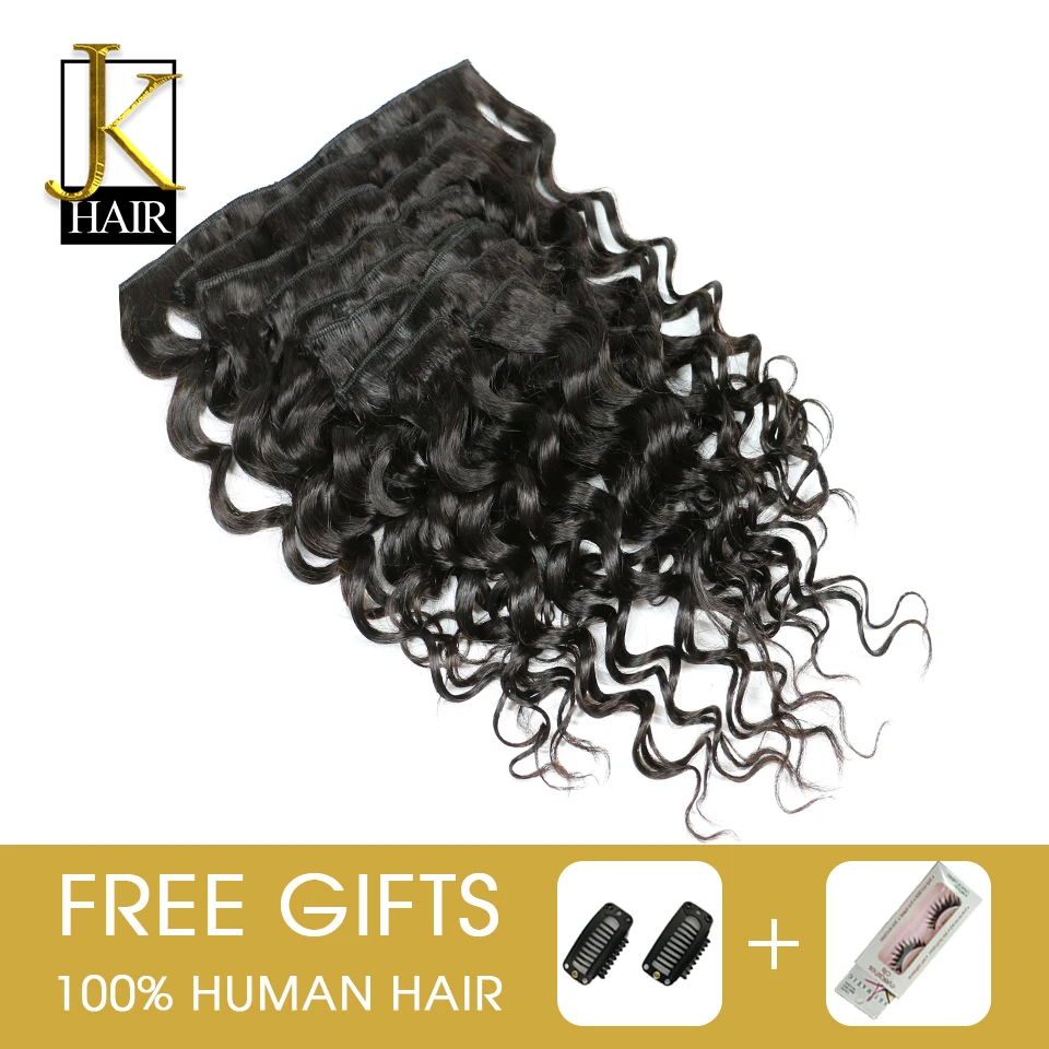 Волосы для наращивания волнистые натуральные черного цвета 120 г |