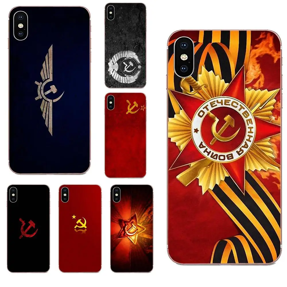 Советский Союз эмблема баннер флаг Арт плакат для спортивной камеры Xiao mi 3 4 4C 4i 5 5S