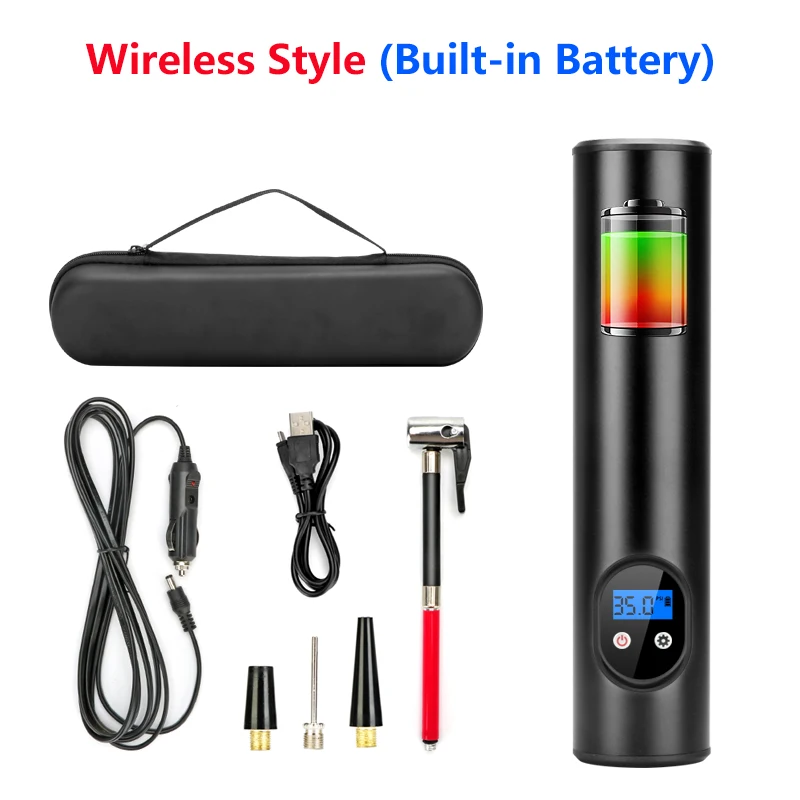 

VTOPEK Inflatable Pump Air compressor Tyre Inflator LCD Handheld Mini 150PSI USB Rechargeable Air Pump For Car Motorcycle Balls