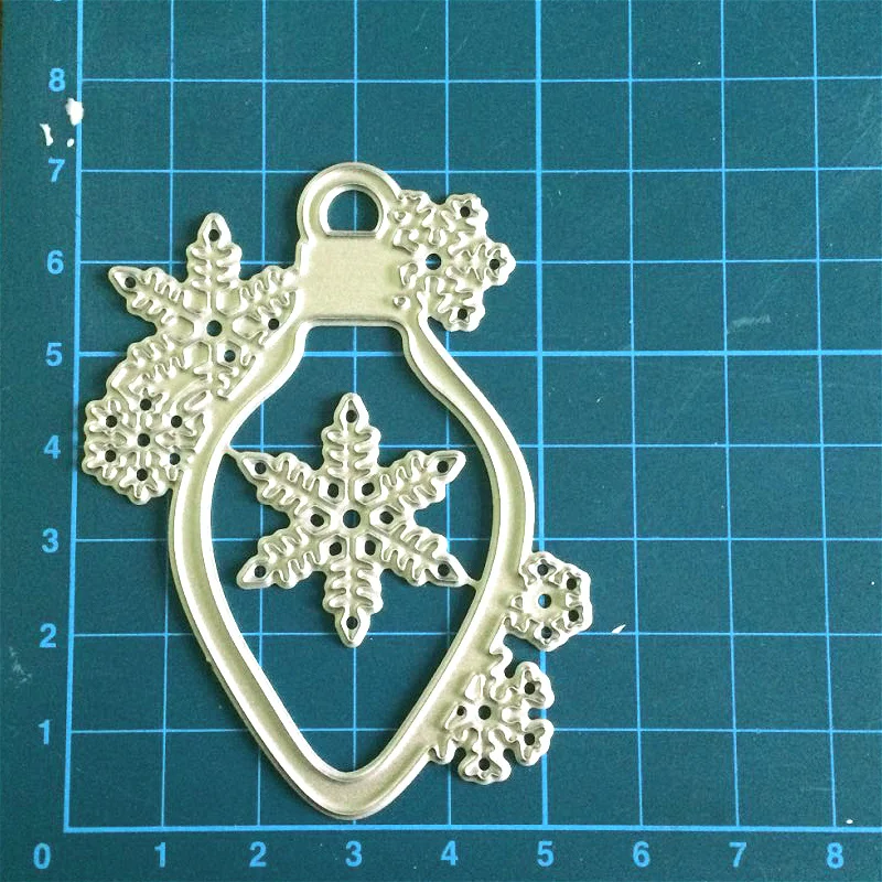 Фонарь рождественские украшения штампы металлические режущие трафарет для