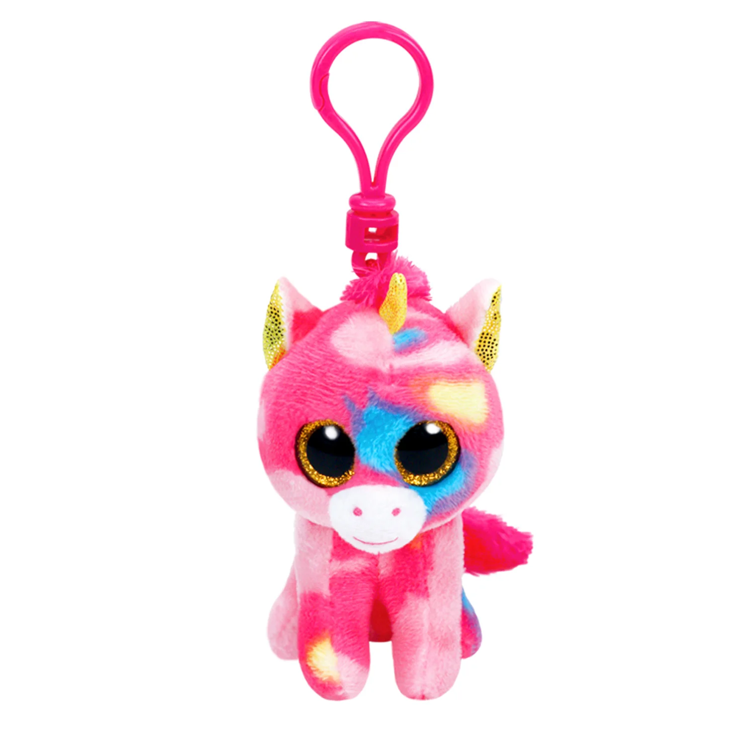 Брелок TY Beanie Boos 3 дюйма игрушка единорог сова лиса случайный выбор сумка на удачу