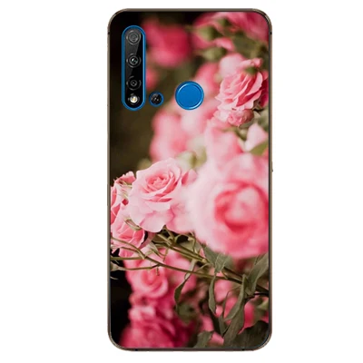 Для Huawei Nova 5i GLK-LX1 GLK-LX2 чехол роскошный из ТПУ и силикона Чехлы для телефона задняя