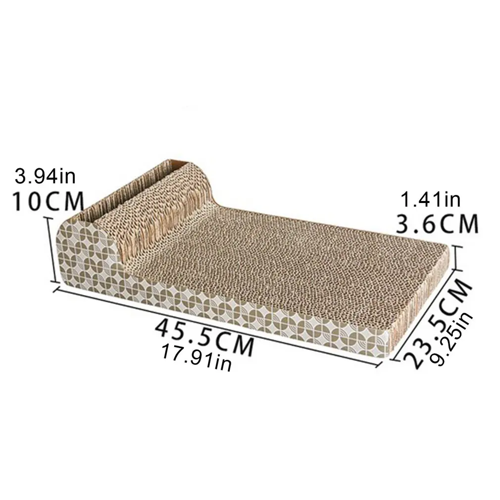 

3 Types Pet Cat Scratcher Toy Corrugated Board Claw sharpener Plate Climbing Frame Scraper Mat Plate and Catnip Cardboard