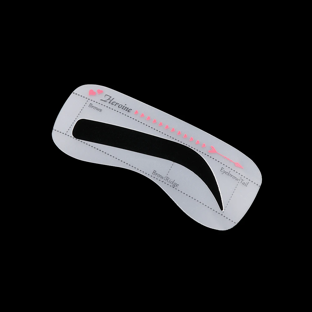 10 шт. трафарет для бровей уход за кожей карта памяти шаблон татуировки