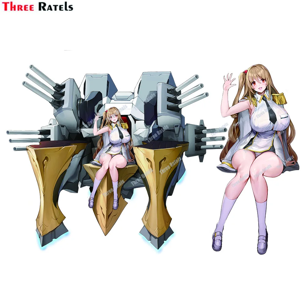 

Три Ratels E182 популярная Аниме игра салация последнее происхождение для мотоцикла Yamaha наклейки для ноутбука чемодана декоративные наклейки