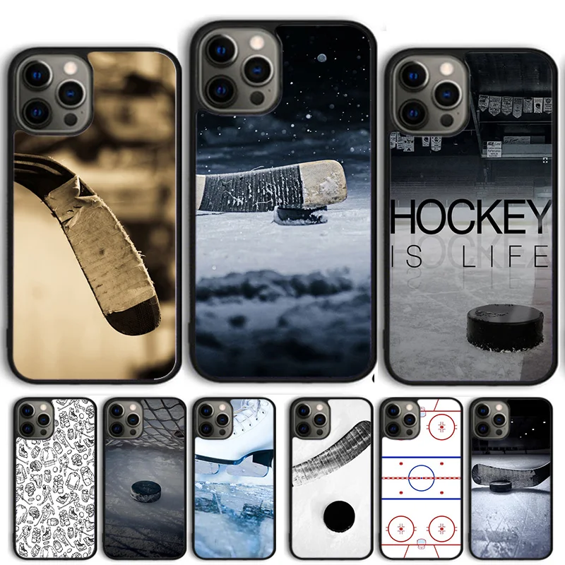Популярный спортивный чехол для телефона с хоккеем на льду, чехол для iPhone 14 13 12 Pro Max mini 11 Pro Max XS X XR 5 6S 7 8 Plus SE 2020, чехол