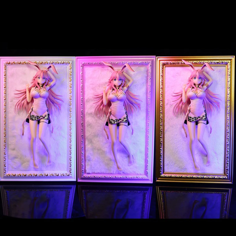 

Хит продаж, аниме Houkai, 3-я модель игрушек, Sakura Yae, фоторамка, пижама, заячьи уши, положение лежа, съемные ПВХ экшн-фигурки, кукла, игрушка