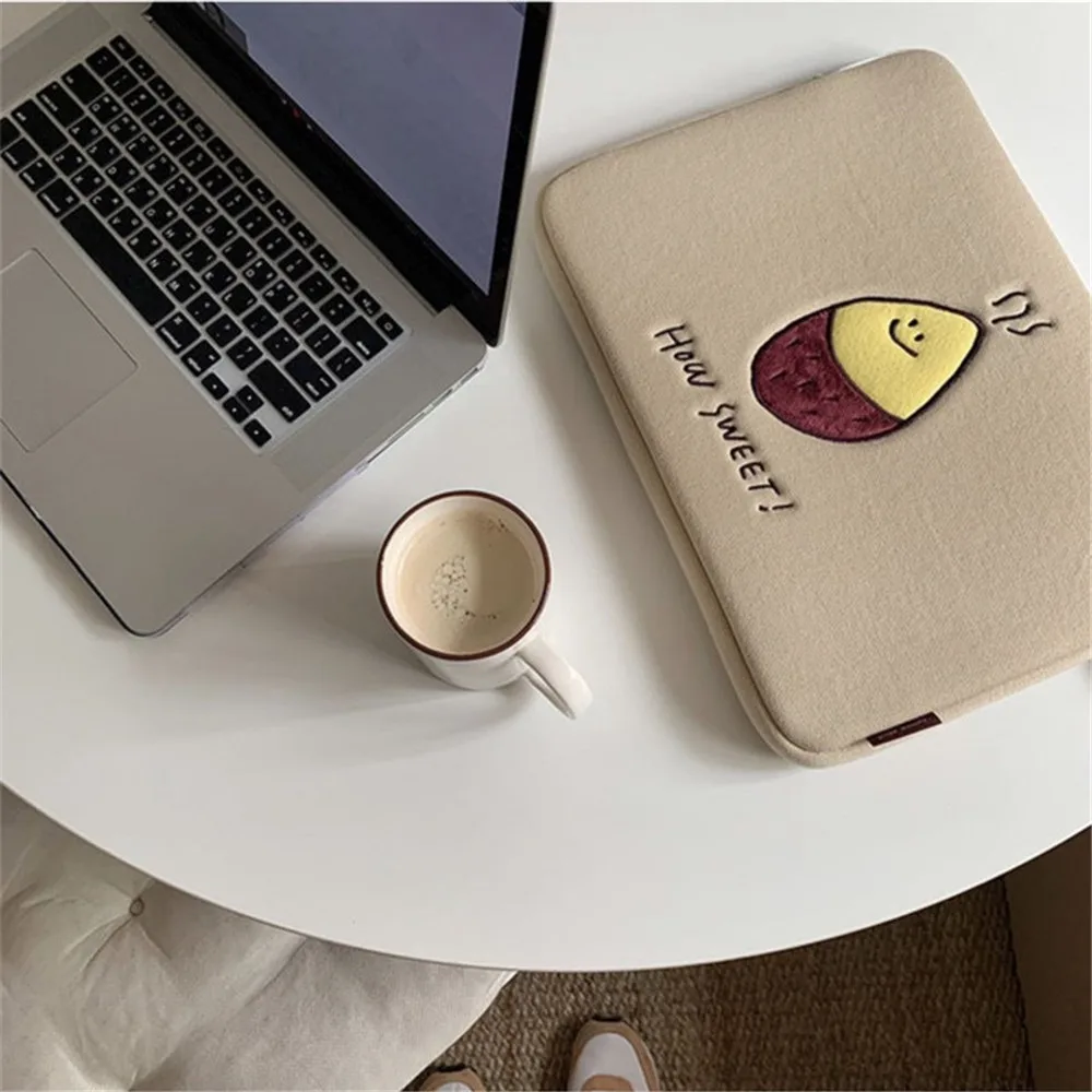 girls tablet sleeve pouch for ipad pro 12 9 11 10 5 10 2 inch ins style kawaii protective pocket bag case 111315 inches free global shipping