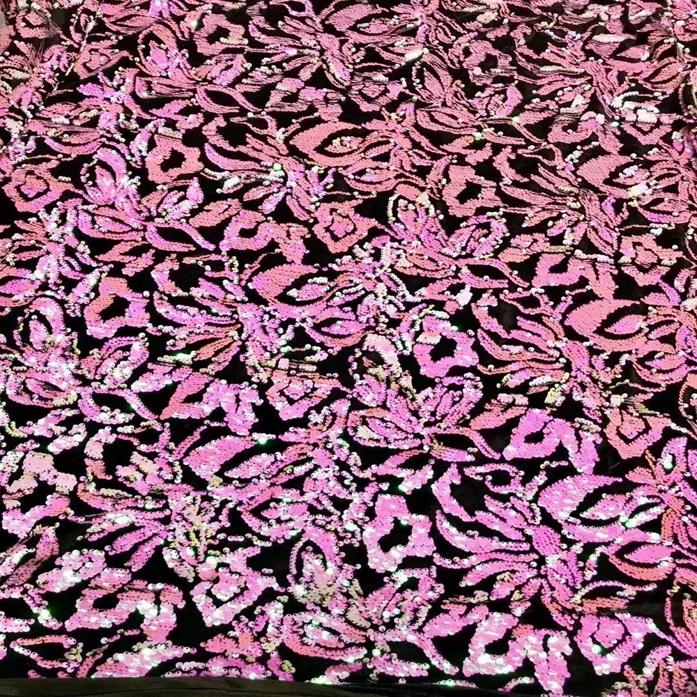 Хит продаж африканская кружевная ткань новый толстый бархатный материал мягкая